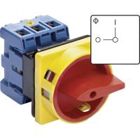 Kraus & Naimer KG20B.T203/01.E Lastscheidingsschakelaar Uitschakelbaar 25 A 1 x 90 ° Rood, Geel 1 stuk(s) - thumbnail