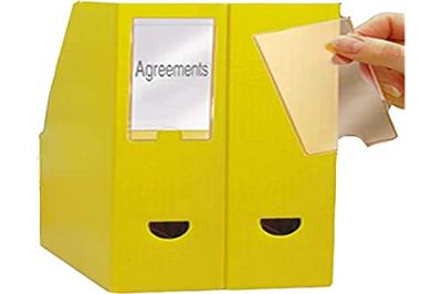 Biella 510310 etiket Transparant Rechthoek Permanent Biella 510310 etiket Transparant Rechthoek Permanent