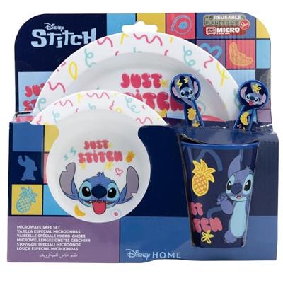 Kinderen servies set Stitch Sweet Kinderen (5 Onderdelen)