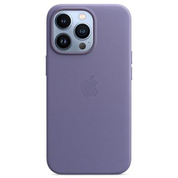 Apple Leather MagSafe Case iPhone 13 Pro Wisteria