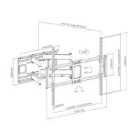 Schermtafel Support Aisens WT120TSLE-163 60" 120 kg - thumbnail