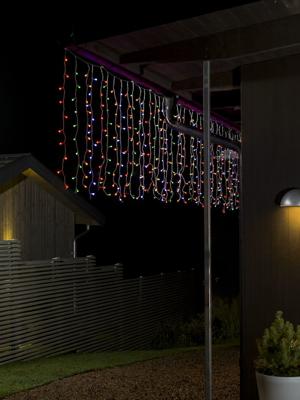 Konstsmide Lichtgordijn Buiten 24 V 200 LED Meerkleurig (l x b x h) 12.47 m x 247 cm x 100 cm Konstsmide Lichtgordijn Buiten 24 V 200 LED Meerkleurig (l x b x h) 12.47 m x 247 cm x 100 cm