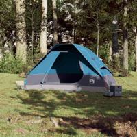 VidaXL Koepeltent 6-persoons waterdicht blauw - thumbnail