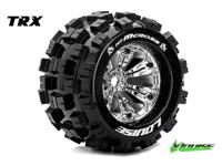 Louise MT-MCROSS Medium banden op chrome velgen voor 1/8 MT - 1/2 offset - thumbnail