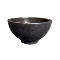 Wiesbaden Raw waskom rond 20x11 cm hardsteen gezoet 39.3510 - thumbnail