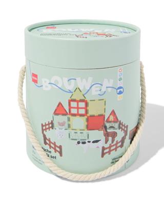 HEMA Magnetische bouwtegels boerderij 20-delig