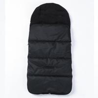 Winter en herfst baby wandelwagen slaapzak waterdichte kinderwagen voet cover (zwart) - thumbnail