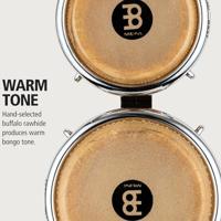 Meinl FWB100SNT-M Mini Wood Super Natural bongoset - thumbnail