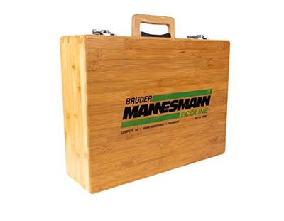 Brüder Mannesmann Gereedschapset bamboe koffer 108 dlg - 29002 - thumbnail