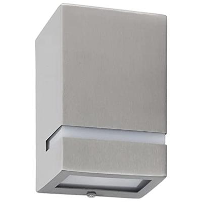 VidaXL Buitenwandlampen 2 st 35 w rechthoekig zilverkleurig VidaXL Buitenwandlampen 2 st 35 w rechthoekig zilverkleurig