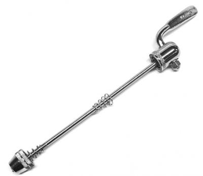 BLS snelspanner Retro achteras 165 mm staal chroom BLS snelspanner Retro achteras 165 mm staal chroom