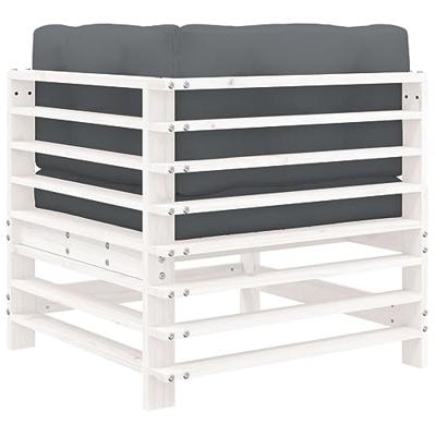 Hoekbank met kussens massief grenenhout Hoekbank met kussens massief grenenhout