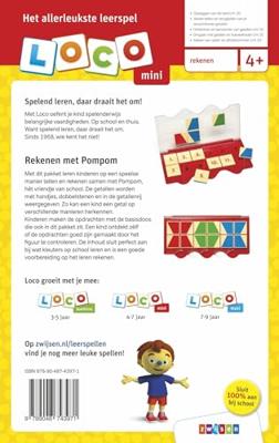 Loco Mini rompompom pakket rekenen