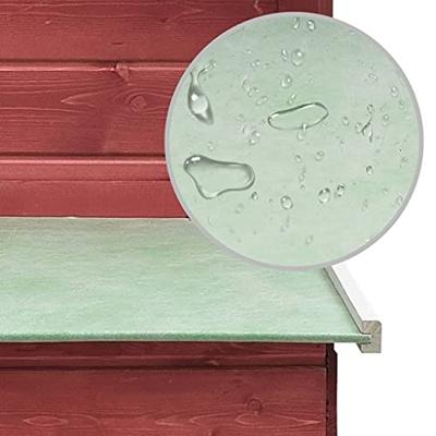 VidaXL Kippenhok 170x81x110 cm massief grenen- en vurenhout rood