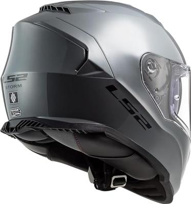 LS2 integraalhelm "ff800 storm ii solid". helmet ff800 storm ii solid m nardo grey