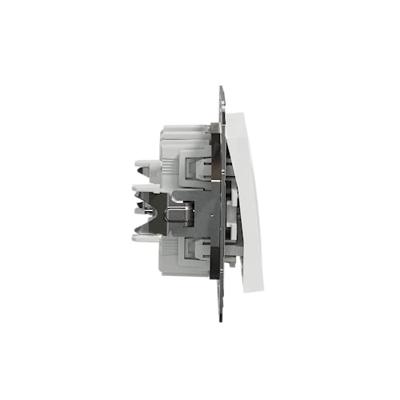 Schneider Electric EPH1170121D Dubbele knop Asfora Wit (RAL 9003) 1 stuk(s) - thumbnail