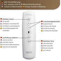 Beacon Houten plafondventilator met bronsAirfusion Akmani Ø 152cm - 210507 - thumbnail