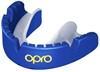 Opro 790006 Gold Ultra Fit Mouthguard Braces - Blue-White - SR - thumbnail
