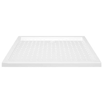 VidaXL Douchebak met noppen 80x100x4 cm abs wit