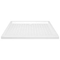 Douchebak met noppen 80x100x4 cm ABS wit - thumbnail