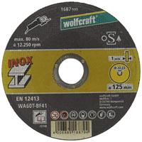 Wolfcraft Doorslijpschijf | Metaal | Ø125 x 1,0 x 22,23 | 1 stuk - 1687999 - thumbnail