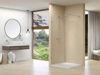 van Rijn ST01 profielloze inloopdouche 100x200cm chroom - thumbnail