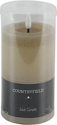 Stompkaars rustiek 7,5CM LED ro Lyon M beige