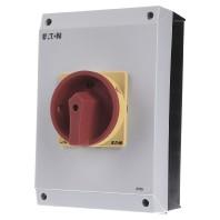 Eaton P3-63/I4/SVB Nokkenschakelaar 63 A 690 V 1 x 90 ° Geel, Rood 1 stuk(s)