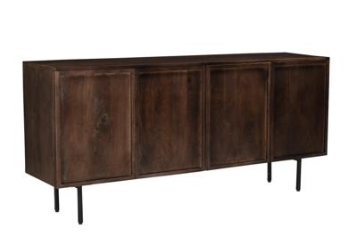 Livingfurn Dressoir 'Elan Brown' Mangohout, 180cm Livingfurn Dressoir 'Elan Brown' Mangohout, 180cm