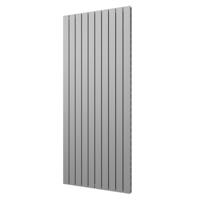 Plieger Designradiator Cavallino Retto Dubbel 1936 Watt Middenaansluiting 180x75,4 cm Pearl Grey - thumbnail