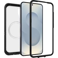 Otterbox Defender XT Series Backcover Samsung Galaxy S25 Transparant, Zwart Inductieve lading - thumbnail