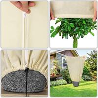 Plantbeschermingshoes Set van 3 Beige 0,6x0,8m - thumbnail