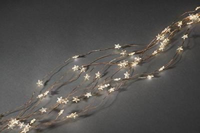 Konstsmide 6371-160 LED-engelenhaar Sterren Warmwit LED Transparant