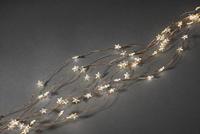 Konstsmide 6371-160 LED-engelenhaar Sterren Warmwit LED Transparant - thumbnail