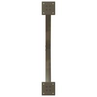 Eettafelpoten 2 st X-vormig 80x(72-73) cm staal naturel - thumbnail