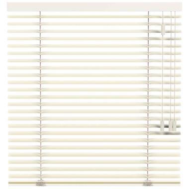 Fenstr aluminium jaloezie 50mm standaard lak - crème (25008)