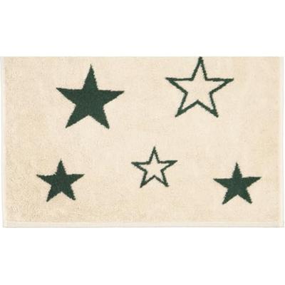 Cawö Cawo Christmas Edition 792 Stars Handdoek beige