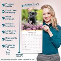 Staffordshire Bull Terrier Kalender 2026 - thumbnail