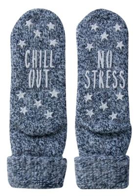Homesocks huis sokken met antislip - Antislip sokken met extra grip - Siliconen - Wollen winter sokken