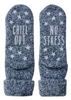 Homesocks huis sokken met antislip - Antislip sokken met extra grip - Siliconen - Wollen winter sokken - thumbnail