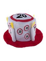 Feesthoed Verkeersborden 20 jaar - thumbnail