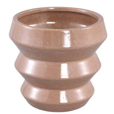 PTMD bloempot tims l bruin 16 cm | 6 stuks