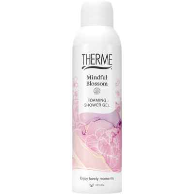 Therme Mindful blossom foaming showergel 200 Milliliter Therme Mindful blossom foaming showergel 200 Milliliter