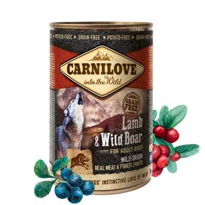 CARNILOVE DOG BLIK LAM / WILD ZWIJN