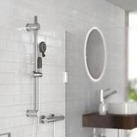 Schutte VITAL handdouche met anti-slip handgreep | 4 functies | chroom
 - 60971 - thumbnail