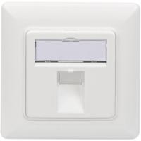 Digitus DN-93811 Keystone houder Enkelvoudig Wit - thumbnail