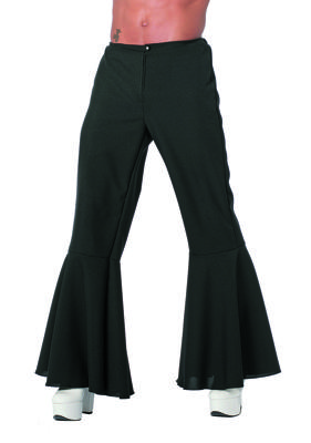Hippie broek zwart bi-stretch man