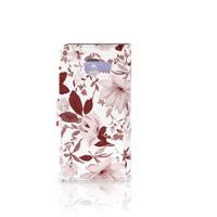 Hoesje Samsung Galaxy A3 2016 Watercolor Flowers - thumbnail