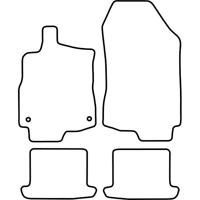 Automatten passend voor Renault Megane CC vanaf 2010 TMRE547 - thumbnail