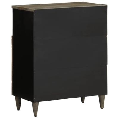 Dressoir 60x33x75 cm massief mangohout